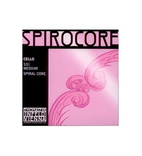 Thomastik Infeld TH-S31 Spirocore Çello Teli Takımı  Tungsten ve Gümüş Sarım Güçlü Projeksiyon