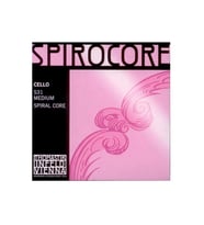 Thomastik Infeld TH-S31 Spirocore Çello Teli Takımı  Tungsten ve Gümüş Sarım Güçlü Projeksiyon