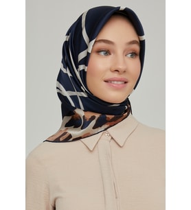 ARMİNE İPEK EŞARP 8653D (TWİLL) (NOSTALJİ)-21