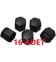 Opel Corsa D Siyah Bijon Kapagi 17x32 mm (16 Adet)