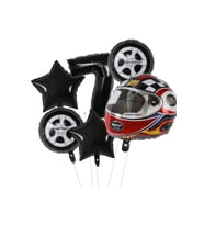 KASK FOLYOLU YAŞ RAKAM BALON SET