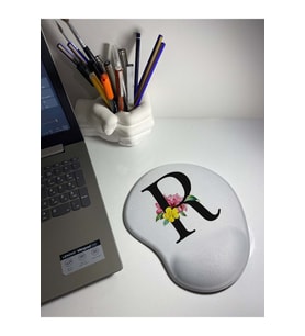 Harf Bakılı Bilek Destekli Mouse Pad