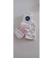 Pembe Desenli Çorap (12-18 Ay) (Çok Renkli)