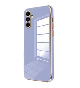 Samsung Galaxy A55 5g Kılıf Volet Silikon - Mavi
