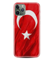 Apple Iphone 12 Pro Max Kılıf Desenli Silikon Güzel Kılıf Şanlı Türk Bayrağı 4 1401
