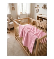 90x110cm Wellsoft Nohut Bebek Battaniyesi - Pembe