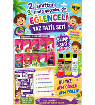 2.Sınıftan 3.Sınıfa Geçenler İçin Eğlenceli Tatil Seti (Slime Set Hediyeli)