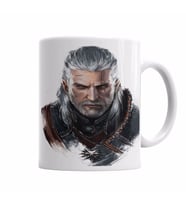 The Witcher Geralt of Rivia   Kupa Bardak Porselen