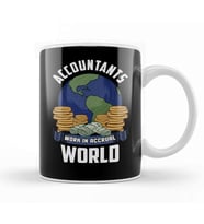 Accountants Work In Accrual World Accounting Pun Kupa Bardak Porselen