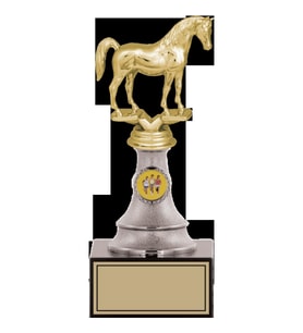 ODAK KUPA - Figürlü Kupalar - At Figürlü Kupalar FG-010 B - 24 cm