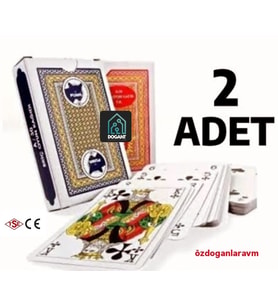 İskambil Batak Sinek Oyun Kartı 2 Deste