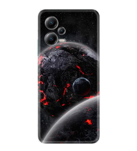 Xiaomi Poco X5 5g Kılıf Resimli Desenli Silikon Platinium Series Dark World 1867