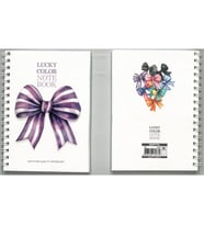 GIPTA LUCKY COLOR SPİRALLİ LX KARTON KAPAK A6 80YP. ÇİZGİLİ DEFTER 8382 - TEKLİ