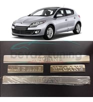 Renault Megane 3 Kapı Eşiği Kromu Nikelajı 2009-2015