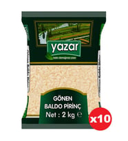 Yazar Gönen Baldo Pirinç 2 Kg x 10 Paket