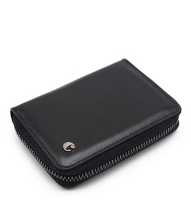 Cacharel Siyah Analin Unisex Deri Cüzdan 24375A55