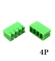 Geçmeli Klemens 4 Pin 3.81mm Erkek 180 Derece
