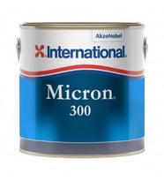 INTERNATIONAL MICRON 300 2.5LT LACİVERT ZEHİRLİ BOYA TEKNE YAT ANTIFOULING (Mavi)