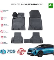 PEUGEOT 3008 HYBRİD ARACA ÖZEL 3D PASPAS 2024 2025 2026