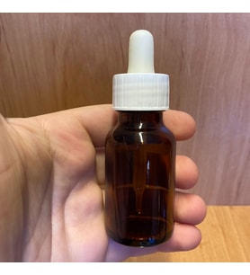 30 Ml Plastik Damlalıklı Amber Cam Şişe , 30Cc Kahverengi Cam Şişe Damlalıklı x 6 Adet