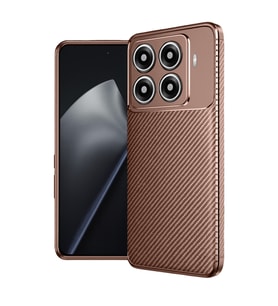 Mi 15T Auto Focus Karbon Kapak - Kahverengi