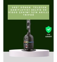 Yüz Takipli 360° Akıllı Gimbal Telefon Ve Aksiyon Kamera Uyumlu