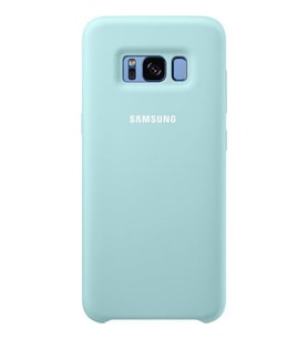 Galaxy S8 ile Uyumlu Silikon Kılıf Mavi EF-PG950TLEGWW