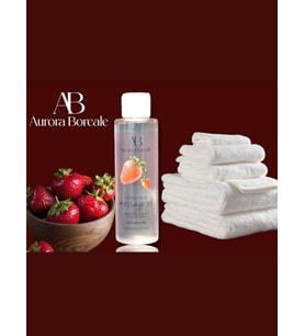 Aurora Boreale Çilek Aromalı Masaj Yağı 150 ML
