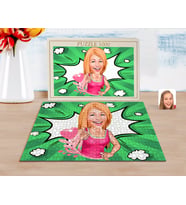BK Gift Kişiye Özel Kadın Karikatürlü 1000 Parça Profesyonel Puzzle-49