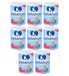 Bebehum 5 Numara Teneke Devam Sütü 2 Yaş+ 400 gr x 8 Adet