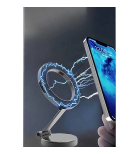 Mey İthalat® Telefon Tutucu Tüm Arabalara Uyumlu Araç İçi Katlanabilir Manyetik Tasarım