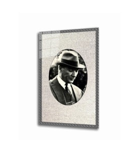 Miyrem Glasses Collection -A1^#  Atatürk Cam Tablo 4 Mm Dayanıklı Temperli Cam (Çok Renkli)