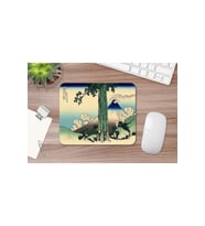 Hokusai Mishima Pass In Kai Province 17 X 21 Cm Mouse Pad