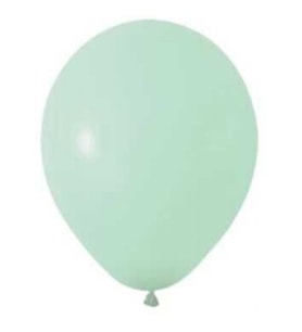 BALON DÜZ 5 İNC SU YEŞİLİ MİNT PK:100-