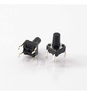6x6x4.3mm 4 Pinli Push Buton - Tact Switch 10 adet