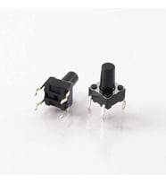 6x6x4.3mm 4 Pinli Push Buton - Tact Switch 10 adet