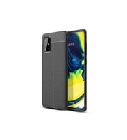 Samsung Galaxy A71 Uyumlu Kılıf Zore Niss Silikon Kapak (Siyah)