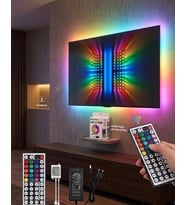 RGB LED Strip 5 Metre Kumandalı 5050 Şerit Led Dekorasyon Işığı