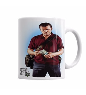 GTA V  Michael De Santa Kupa Bardak Porselen