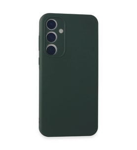 Samsung Galaxy A15 4g Kılıf First Silikon - Koyu Yeşil