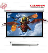 CODEGEN AX18 180x180 Storlu Projeksiyon Perdesi
