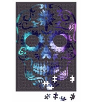 Caveira Colors Puzzle 240 Parça Yapboz