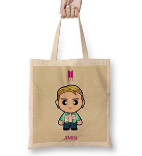 Jimin Bts Member Minime Version Bez Çanta Uzun Saplı