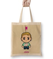 Jimin Bts Member Minime Version Bez Çanta Uzun Saplı