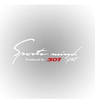 301 Sports Mind Oto Sticker 30 cm x 11 cm yazı 355