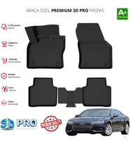 AUDİ A5 ARACA ÖZEL 3D PASPAS 2016 2017 2018 2019 2020 2021