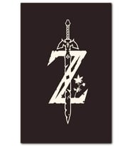 Cakatablo Minimalizm Zelda Efsanesi Görseli MDF Tablo