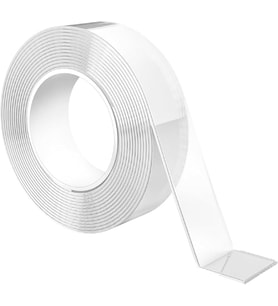 Çift Taraflı Şeffaf Bant - Halı Bandı - 30 mm x 3 Metre - 1 Adet