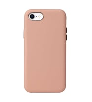 Apple iPhone 8 Kılıf Zore Eyzi Kadife İç Yüzey Suni Deri Kılıf (Pembe)