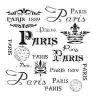 HD010 Home Dekor Stencil 45x45